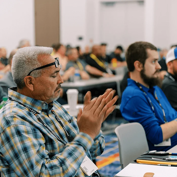 Laughing education class CONEXPO-CON/AGG