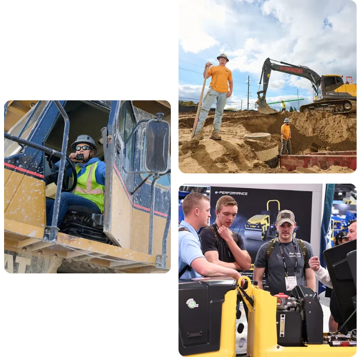 three CONEXPO-CON/AGG workshops