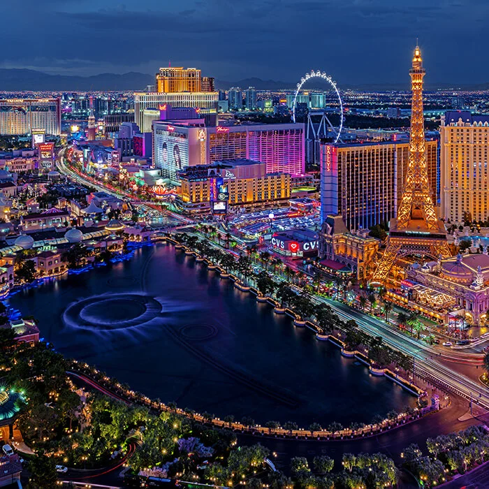 Las Vegas Strip at night