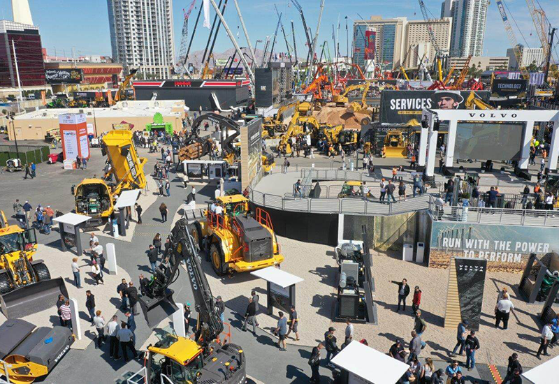 Matt Stanley and Family at the equipment World contractor of the year awards