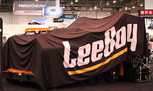 Leeboy unveiling at CONEXPO-CON/AGG