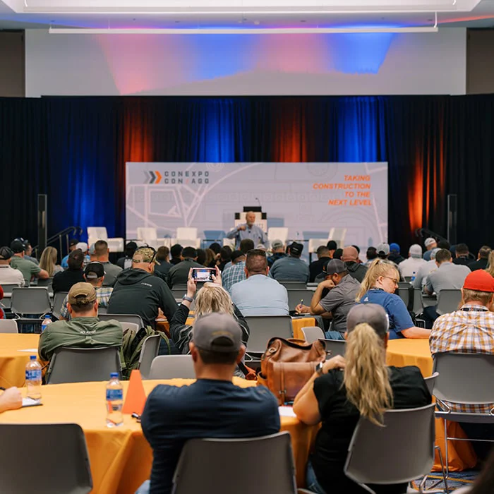 Laughing education class CONEXPO-CON/AGG