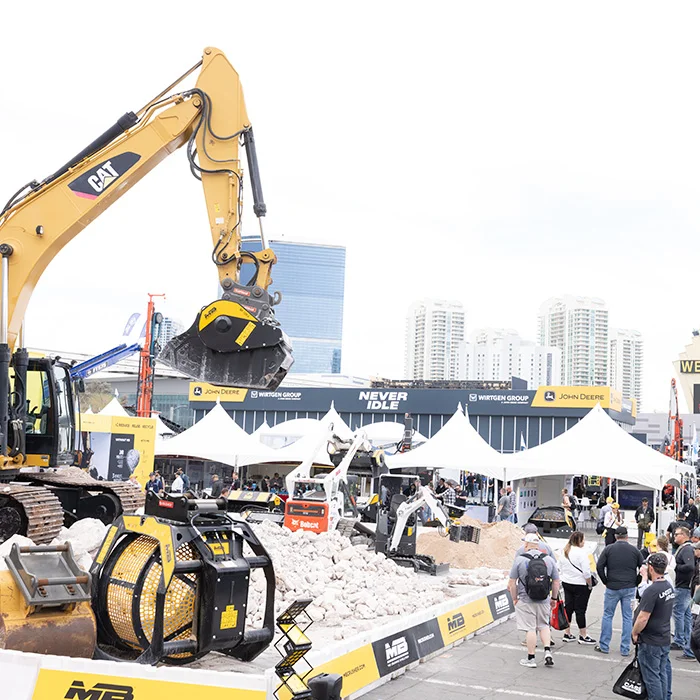 CONEXPO-CON/AGG Silver Lot Demonstration