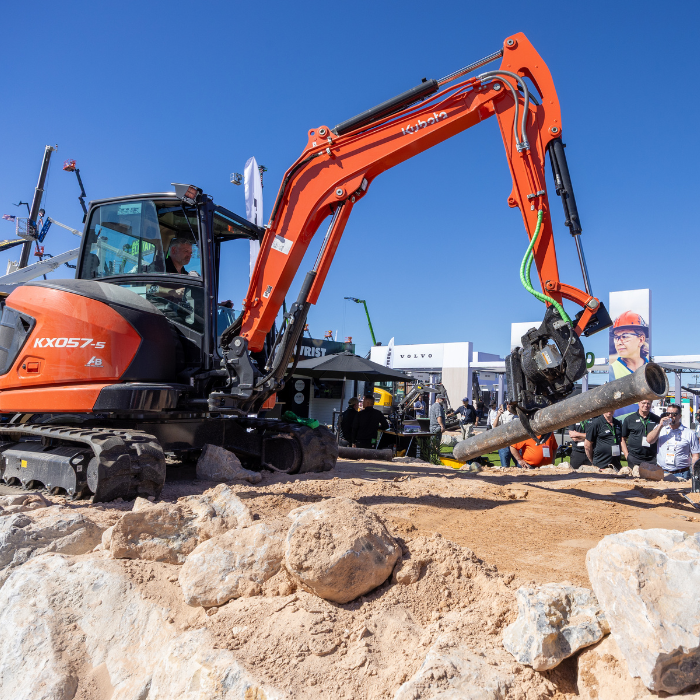 CONEXPO-CON/AGG Silver Lot Demonstration