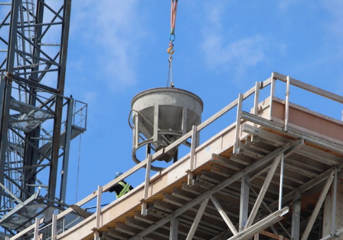 concrete crane bucket