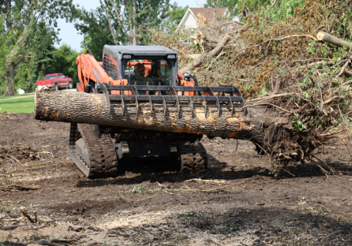 skid steer grapple attachment