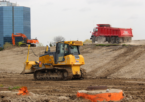 Construction equipment fleet management 