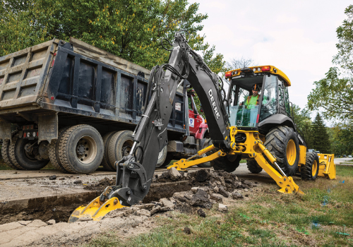 John Deere Construction equipment Backhoe