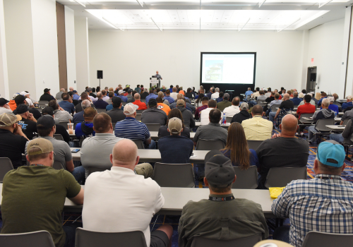 Photo of a full room for education session at CONEXPO-CON/AGG 2026