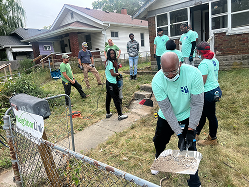 BY Plus is a program that offers additional supportive services and includes work experience where our students work with another nonprofit, NeighborLink, to complete paid construction training on housing in communities of need in Indianapolis.  