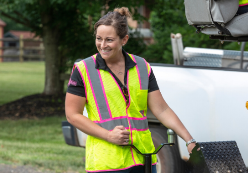 All-Female Paving Crew