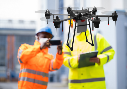 Industrial Unmanned Drone Survey, Monitoring And Discovery