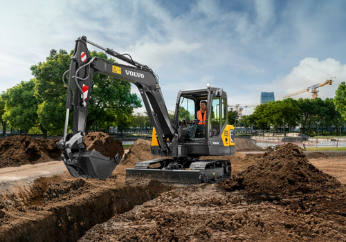 Volvo Construction Equipment electric excavator 