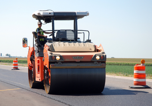 hamm asphalt roller