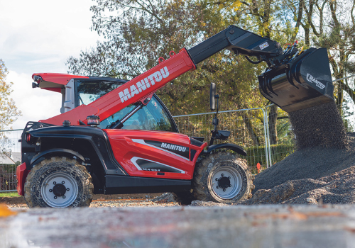 Manitou Telehandler construction equipment 