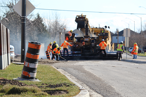 asphalt paving