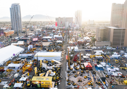 CONEXPO-CON/AGG aerial photo