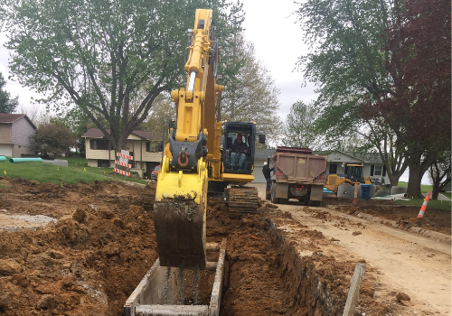 3D Machine Control Excavator