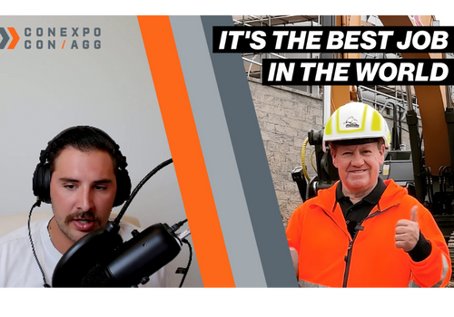 CONEXPO-CON/AGG Podcast episode Nick Drew The Digger Man Blog It's the best job in the world