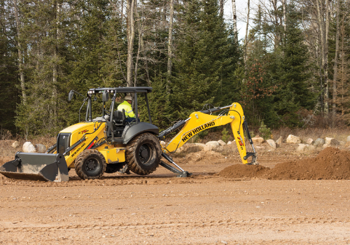 New Holland Construction Equipment backhoe