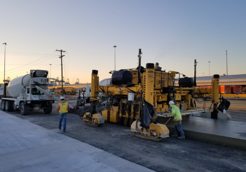 Topcon Millimeter GPS paver system