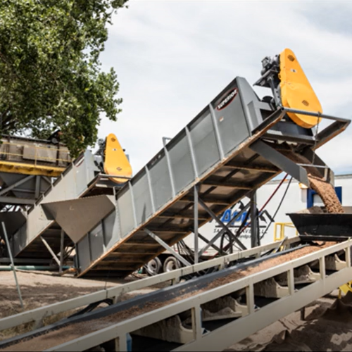 aggregate washing equipment