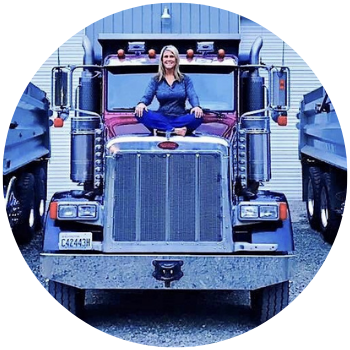 Ellie Hinds Smithson, owner, ERS Trucking 