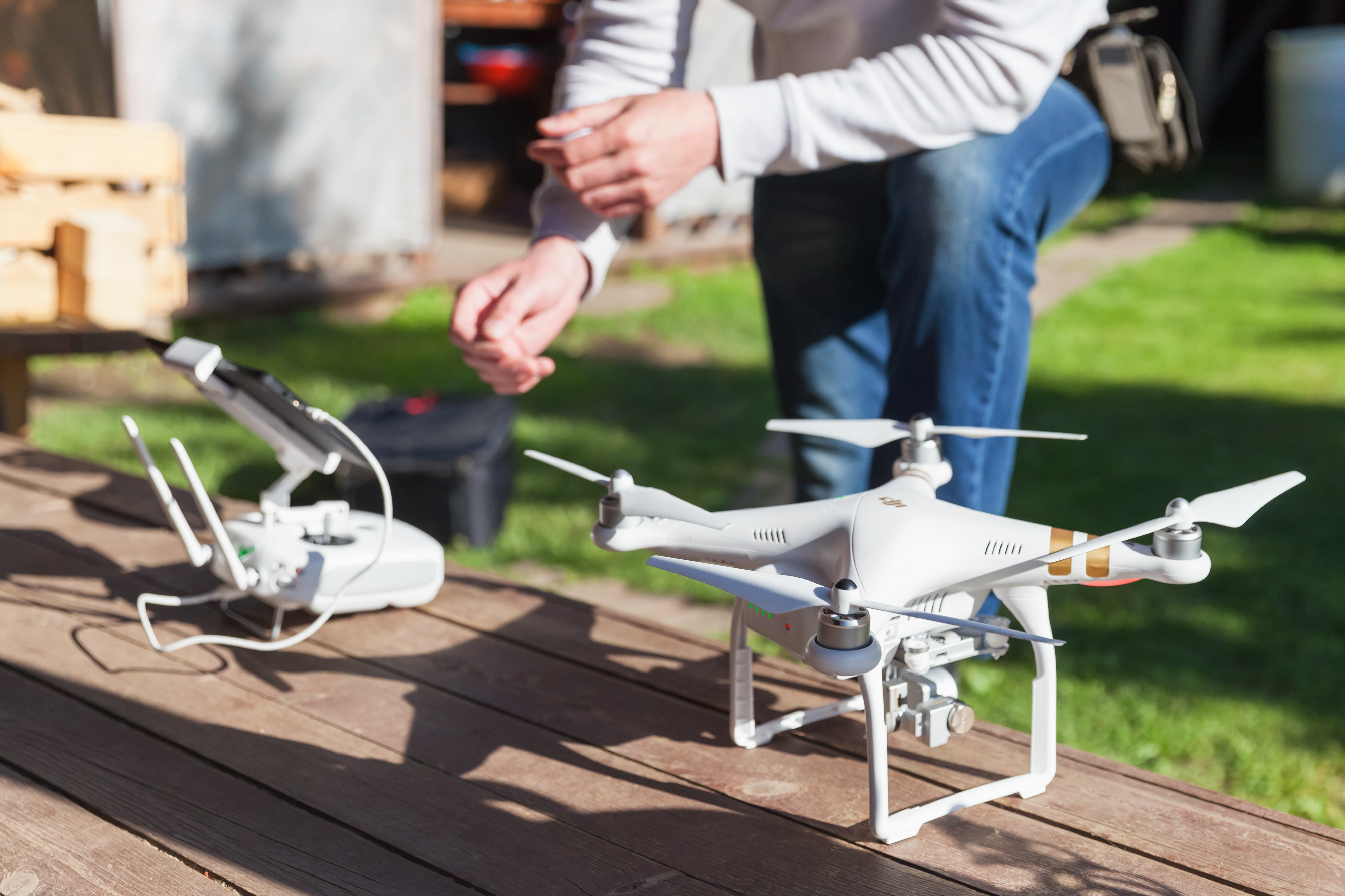 drones in construction