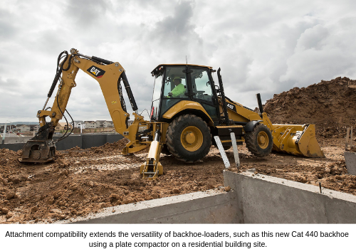 CAT backhoe attachment